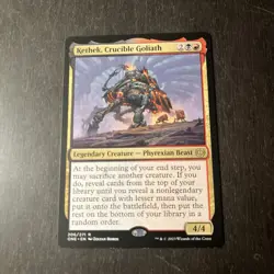 MTG STARTER COMMANDER DECK - Kethek, Crucible Goliath - B/R - Image 1