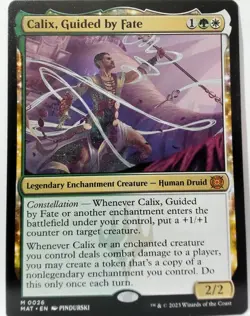 Calix, Guided by Fate, MTG Rare NM Aftermath - Image 1