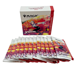 Lot of (12) Magic The Gathering Marvel Spider Man Collector Booster Packs SEALED - Image 1