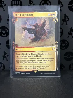 MTG / Forth Eorlingas! / LTC / #0460 / Regular (Showcase Scrolls) / Rare / NM - Image 1