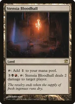 1x Stensia Bloodhall NM Eng MTG - Innistrad - Image 1