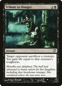 1x Tribute to Hunger NM Eng MTG - Innistrad - Image 1