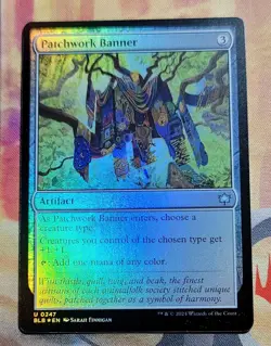 Patchwork Banner (Foil) MTG Bloomburrow (BLB) (NM) - Image 1