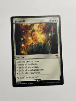 Farewell Universes Beyond: Doctor Who Magic the Gathering MTG - Image 1