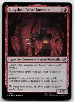 Longshot, Rebel Bowman U Foil Avatar: The Last Airbender: Eternal-Legal 120 NM - Image 1