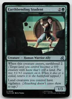 Earthbending Student U Foil Avatar: The Last Airbender: Eternal-Legal 249 NM - Image 1