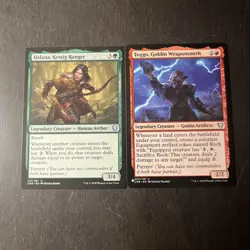 MTG STARTER COMMANDER DECK - Halana, Kessig Ranger / Toggo - R/G - $30 Value - Image 1