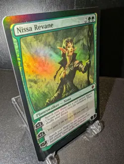 Magic The Gathering Nissa Revane Zendikar Foil MTG Card NM - Image 5