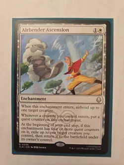 Airbender Ascension - Avatar - NM - Rare - Enchantment - MTG - Image 1