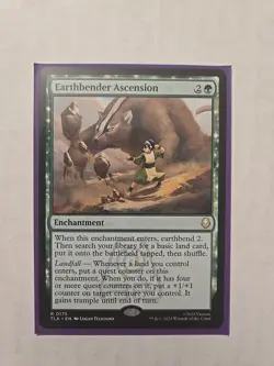 Earthbender Ascension - Avatar - NM - Rare - Enchantment - MTG - Image 1
