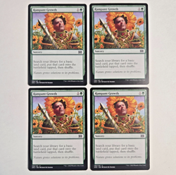 MTG Rampant Growth (Double Masters 2022) 155/331 (NEAR MINT) (4X) - Image 1