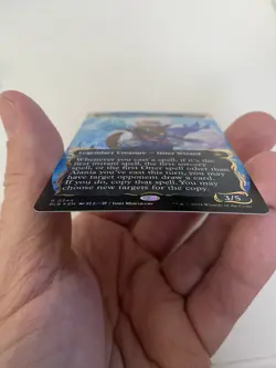 Alania, Divergent Storm (0344) *RAISED FOIL BORDERLESS* Bloomburrow MT/NM MTG - Image 3