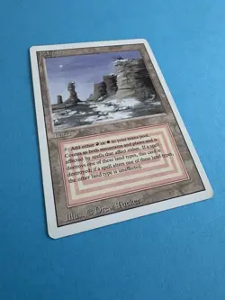 MtG Magic the Gathering Revised Edition 1994 Plateau Dual Land Lightly played - Image 3