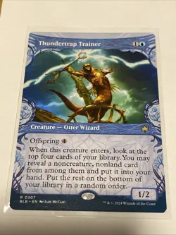 Thundertrap Trainer (Showcase) Bloomburrow Regular - Image 1