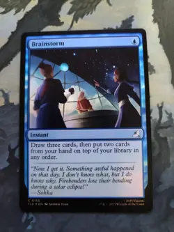Brainstorm (Foil) Common MTG Avatar Eternal - Image 1