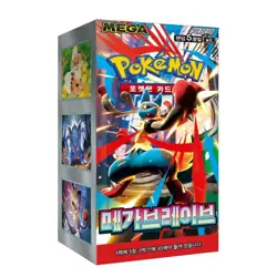 Pokemon Korean Mega Brave Booster Box M1L + 1 Free Random Pack - US Seller - Image 1