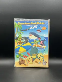 Pokemon Decochara Daiichi Pan Bread Sticker Amada Binder New Sealed Summer Time - Image 2