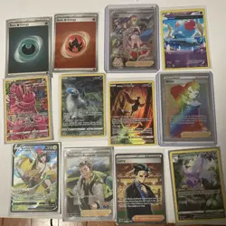 200+ Card Pokemon Lot | VSTAR | EX | FULL ART | V | VMAX | HOLO And More!!!! - Image 1