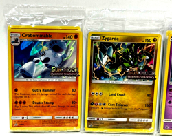 POKEMON TCG SM BURNING SHADOWS 4 OF 4 23-CARD RARE PRERELEASE FOIL CARD DECK SET - Image 2