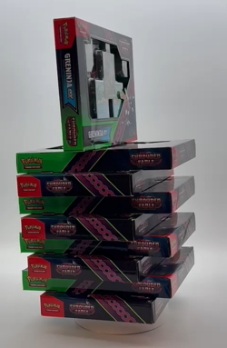 Lot of (9) Pokemon SV Shoruded Fable Greninja ex Special Illustration Box Sealed - Image 2