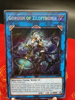 Gorgon of Zilofthonia DUAD-EN050 Yugioh Duelist's Advance Secret Rare LP - Image 1