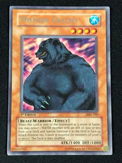 YUGIOH MOTHER GRIZZLY MRL-090 1ST RARE (NM) - Image 1