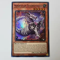 Mementotlan Tatsunootoshigo - VASM-EN003 - Super Rare - NM - 1st Ed - Yugioh - Image 1