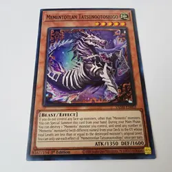 Mementotlan Tatsunootoshigo - VASM-EN003 - Super Rare - NM - 1st Ed - Yugioh - Image 2