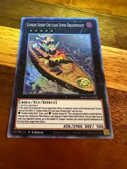 Gunkan Suship Uni-class Super-Dreadnought BODE-EN048 1st Ed Super Rare LP +BONUS - Image 1