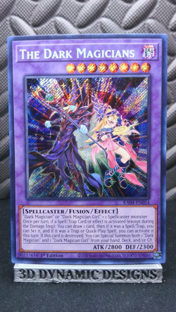 | Yugioh The Dark Magicians RA04-EN054 1st Edition Secret Rare NM ?? | - Image 1