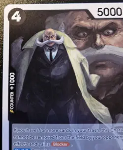 St. Topman Warcury OP13-089 Foil Rare Carrying On His Will One Piece Card Game - Image 2