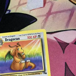 1999 Pokemon TCG Fossil - Dragonite Card 19/62 - Non-Holo German - Image 3