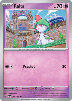 Ralts 84/198 Common | Scarlet & Violet | Pokemon Card - Image 1