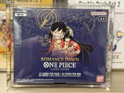 One Piece Card Game Romance Dawn Booster Box OP-01 (White Bottom) *NEW & SEALED* - Image 1
