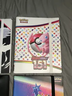 Pokemon Card Binders *ONLY* Lot Of 4 Pokemon TCG Empty Binders Prismatic 151 - Image 3