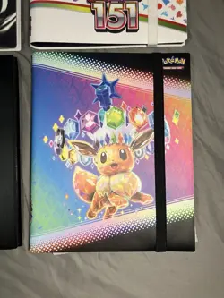 Pokemon Card Binders *ONLY* Lot Of 4 Pokemon TCG Empty Binders Prismatic 151 - Image 5