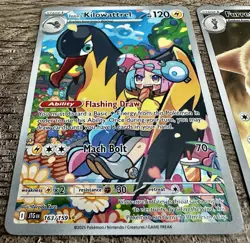Pokemon Journey Together Illustration Rare Lot Of 2 Cards Furret, Kilowattrel - Image 5