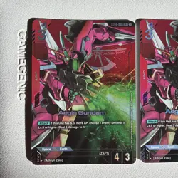 Aegis Gundam Alternate Art Foil - ST04-006 LR+ NM - Gundam TCG Card Game - Image 2