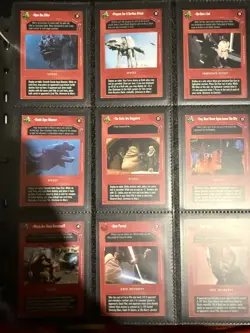Decipher Star Wars CCG Reflections III 3 Complete 100 Card Premium Set LP - Image 2
