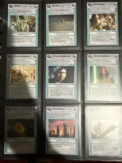 Decipher Star Wars CCG Reflections III 3 Complete 100 Card Premium Set LP - Image 3