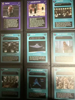 Decipher Star Wars CCG Reflections III 3 Complete 100 Card Premium Set LP - Image 4