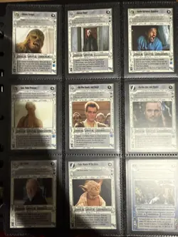 Decipher Star Wars CCG Reflections III 3 Complete 100 Card Premium Set LP - Image 5