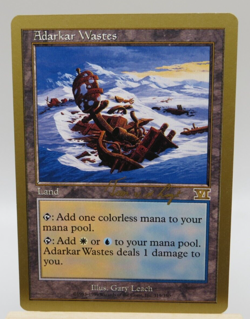 MTG Magic the Gathering Adarkar Wastes World Championships 2000 Rare 59 card - Image 1