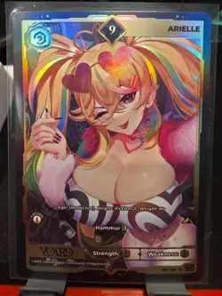 Arielle 9 Holo 1st Edition Awakened Worlds Card GamerSupps VCard 182/250 - Image 1