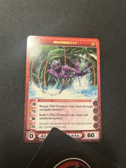 Chaotic 50/232 Skreeth Copper Letters Rare Card Max Courage Power Energy - Image 1