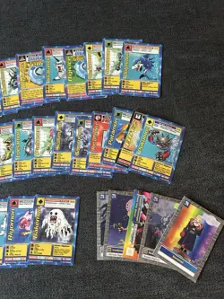 30+ Digimon 1st First Edition Card Lot With Extras - Image 2