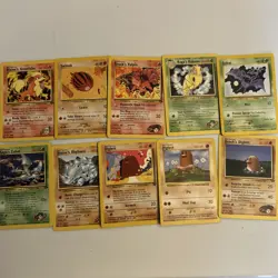 60 Pokemon TCG Cards - Late 90s/Early 2000s Cards - Base, Jungle, Fossil - Image 3