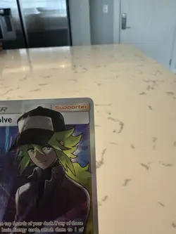 Pokemon 2019 Cosmic Eclipse N's Resolve Full Art Card 232/236 - Image 3