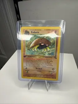 Pokemon TCG Kabuto Fossil 1st Edition Common Card 50/62 Regular - Image 4