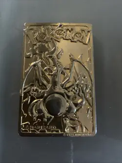 1999 Burger King Pokemon TCG Charizard & Pikachu Nintendo 23K Gold Plated Cards - Image 3